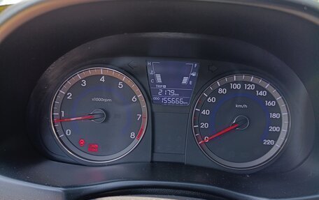 Hyundai Solaris II рестайлинг, 2011 год, 870 000 рублей, 14 фотография