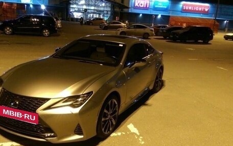 Lexus RC I рестайлинг, 2019 год, 4 500 000 рублей, 5 фотография
