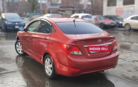 Hyundai Solaris II рестайлинг, 2011 год, 550 000 рублей, 6 фотография