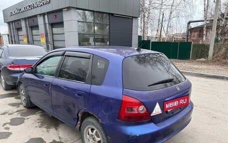 Honda Civic VII, 2002 год, 185 000 рублей, 4 фотография