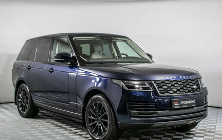 Land Rover Range Rover IV рестайлинг, 2018 год, 6 090 000 рублей, 3 фотография