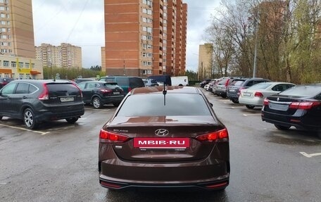 Hyundai Solaris II рестайлинг, 2021 год, 1 600 000 рублей, 3 фотография