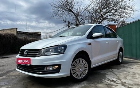 Volkswagen Polo VI (EU Market), 2016 год, 1 235 000 рублей, 4 фотография