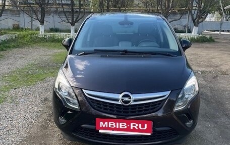Opel Zafira C рестайлинг, 2012 год, 1 250 000 рублей, 2 фотография