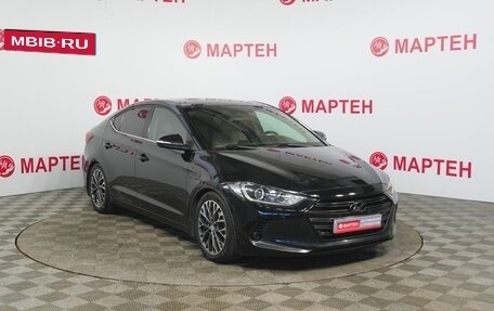 Hyundai Elantra VI рестайлинг, 2017 год, 1 370 000 рублей, 3 фотография