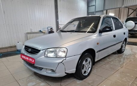 Hyundai Accent II, 2008 год, 379 000 рублей, 1 фотография