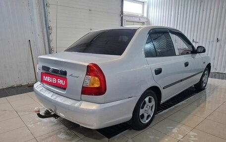 Hyundai Accent II, 2008 год, 379 000 рублей, 3 фотография