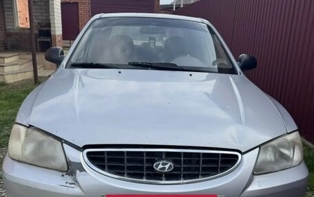 Hyundai Accent II, 2004 год, 245 000 рублей, 3 фотография