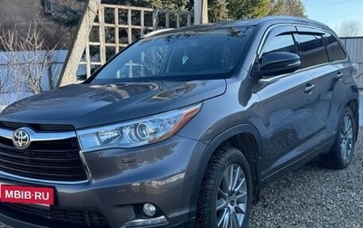 Toyota Highlander III, 2015 год, 3 410 000 рублей, 1 фотография