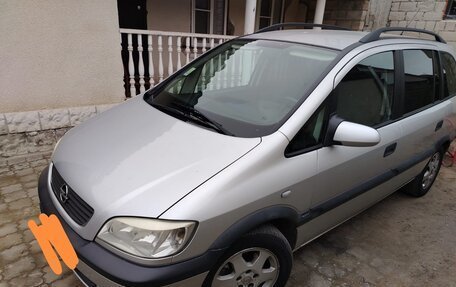 Opel Zafira A рестайлинг, 2002 год, 350 000 рублей, 1 фотография