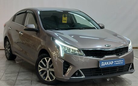 KIA Rio IV, 2021 год, 1 520 000 рублей, 3 фотография