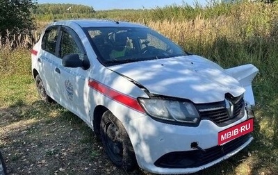 Renault Logan II, 2017 год, 90 000 рублей, 1 фотография