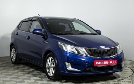 KIA Rio III рестайлинг, 2013 год, 899 777 рублей, 3 фотография