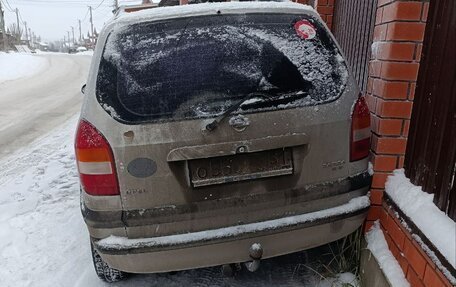 Opel Zafira A рестайлинг, 2001 год, 55 000 рублей, 5 фотография