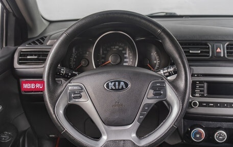 KIA Rio III рестайлинг, 2016 год, 799 000 рублей, 13 фотография