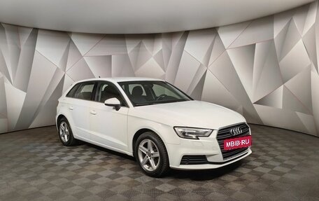 Audi A3, 2018 год, 2 690 000 рублей, 3 фотография