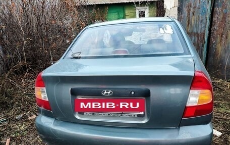 Hyundai Accent II, 2004 год, 140 000 рублей, 2 фотография