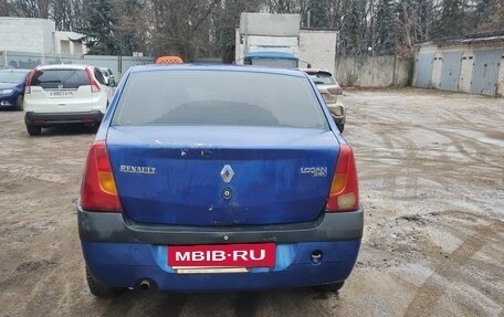 Renault Logan I, 2007 год, 100 000 рублей, 10 фотография