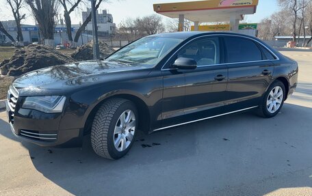 Audi A8, 2012 год, 1 560 000 рублей, 3 фотография