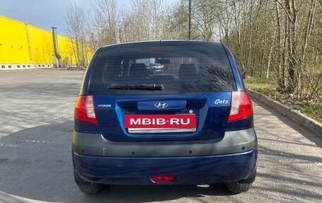 Hyundai Getz I рестайлинг, 2008 год, 449 000 рублей, 4 фотография