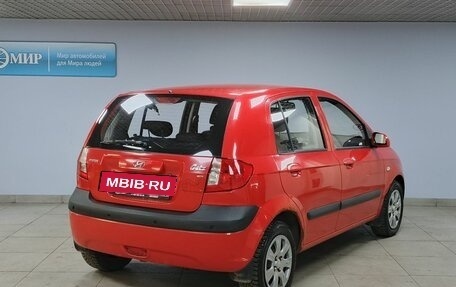 Hyundai Getz I рестайлинг, 2008 год, 582 000 рублей, 5 фотография