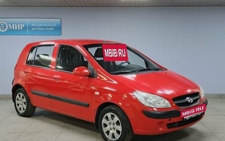 Hyundai Getz I рестайлинг, 2008 год, 582 000 рублей, 3 фотография