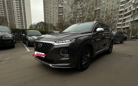 Hyundai Santa Fe IV, 2019 год, 3 450 000 рублей, 2 фотография