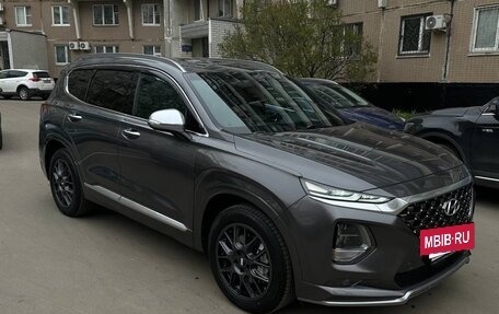 Hyundai Santa Fe IV, 2019 год, 3 450 000 рублей, 3 фотография