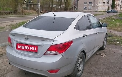 Hyundai Solaris II рестайлинг, 2011 год, 600 000 рублей, 1 фотография