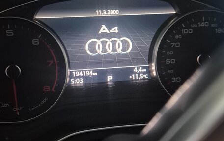 Audi A4, 2016 год, 1 740 000 рублей, 4 фотография