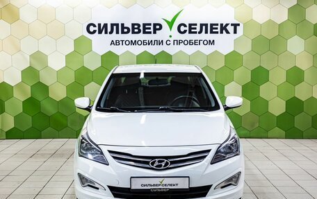 Hyundai Solaris II рестайлинг, 2015 год, 900 000 рублей, 3 фотография