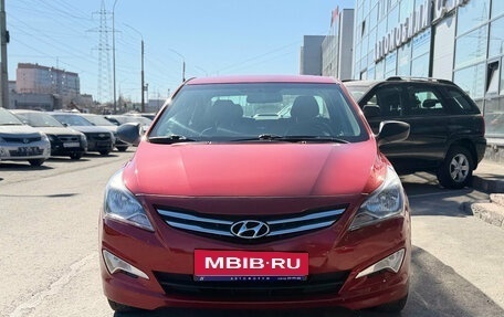 Hyundai Solaris II рестайлинг, 2016 год, 820 000 рублей, 2 фотография