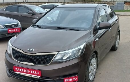 KIA Rio III рестайлинг, 2015 год, 970 000 рублей, 6 фотография
