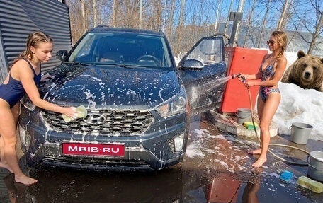 Hyundai Creta I рестайлинг, 2021 год, 2 490 000 рублей, 1 фотография