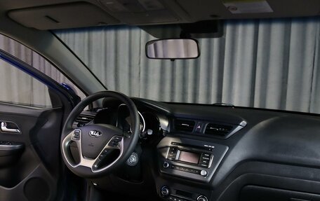 KIA Rio III рестайлинг, 2016 год, 999 000 рублей, 5 фотография