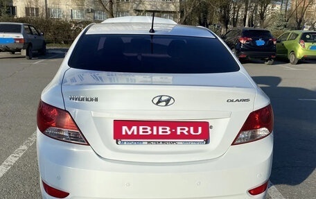 Hyundai Solaris II рестайлинг, 2012 год, 870 000 рублей, 4 фотография