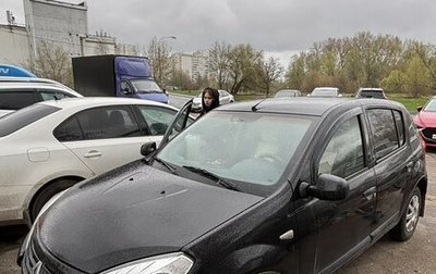 Renault Sandero I, 2010 год, 390 000 рублей, 1 фотография