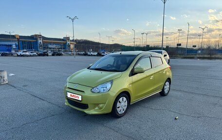 Mitsubishi Mirage VI рестайлинг, 2013 год, 550 000 рублей, 3 фотография
