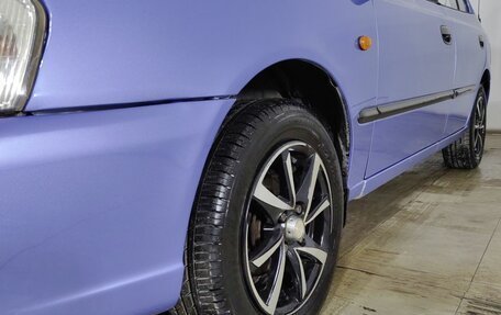 Hyundai Accent II, 2004 год, 390 000 рублей, 21 фотография