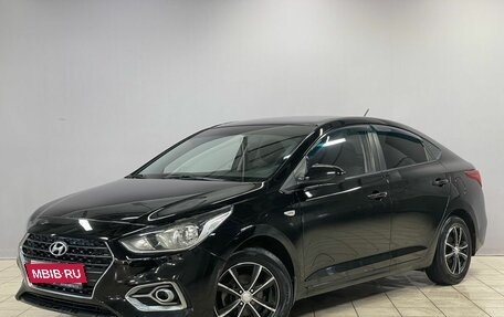 Hyundai Solaris II рестайлинг, 2017 год, 990 000 рублей, 1 фотография