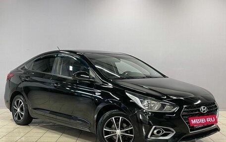 Hyundai Solaris II рестайлинг, 2017 год, 990 000 рублей, 3 фотография