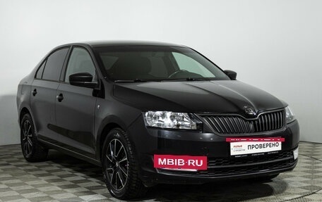 Skoda Rapid I, 2015 год, 1 049 700 рублей, 3 фотография