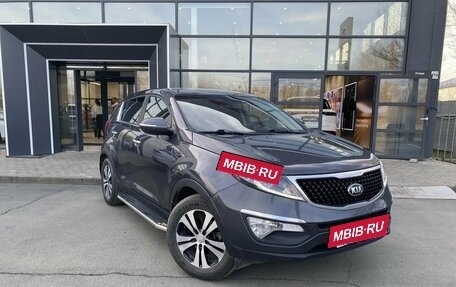KIA Sportage III, 2015 год, 1 590 000 рублей, 3 фотография
