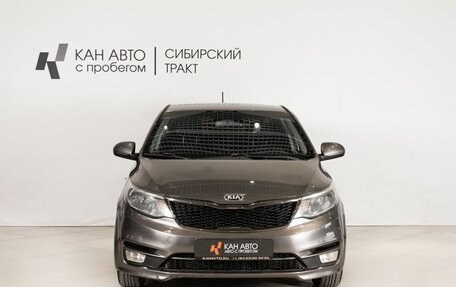 KIA Rio III рестайлинг, 2017 год, 980 000 рублей, 2 фотография