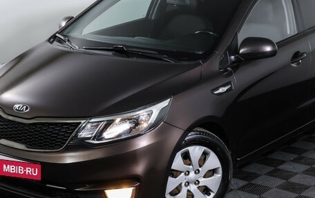 KIA Rio III рестайлинг, 2015 год, 1 199 000 рублей, 22 фотография