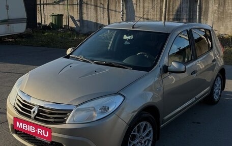 Renault Sandero I, 2010 год, 420 000 рублей, 1 фотография