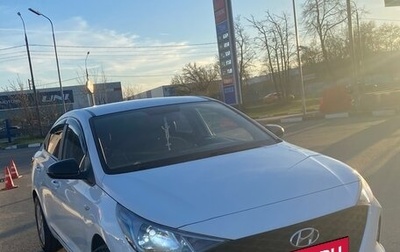 Hyundai Solaris II рестайлинг, 2021 год, 1 170 000 рублей, 1 фотография