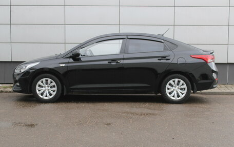 Hyundai Solaris II рестайлинг, 2017 год, 1 225 000 рублей, 5 фотография