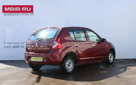 Renault Sandero I, 2013 год, 499 000 рублей, 5 фотография