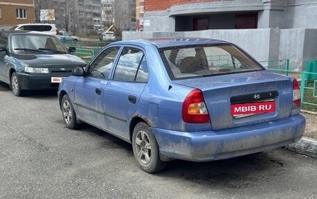Hyundai Accent II, 2005 год, 120 000 рублей, 1 фотография